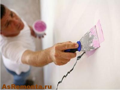 Как заделать большие выбоины в стенах